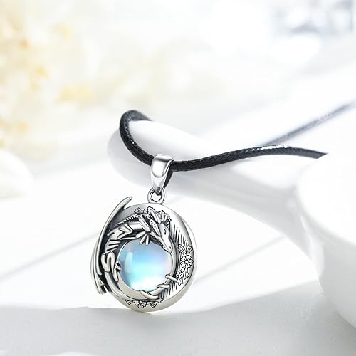 Vista 2 de Silikepa - Collar cristiano con colgante de fe, medalla de plata de ley 925, joyería cristiana, regalo para hombres y mujeres