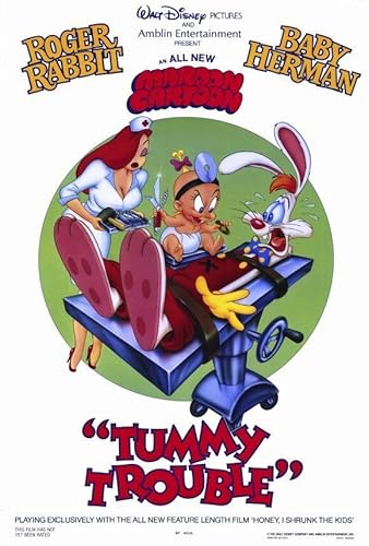 Ski Town ALL-STARS 581750 TUMMY TROUBLE Movie Charles Fleischer April Winchell Lou Hirsch DECOR WALL 16x12 PRINT POSTER