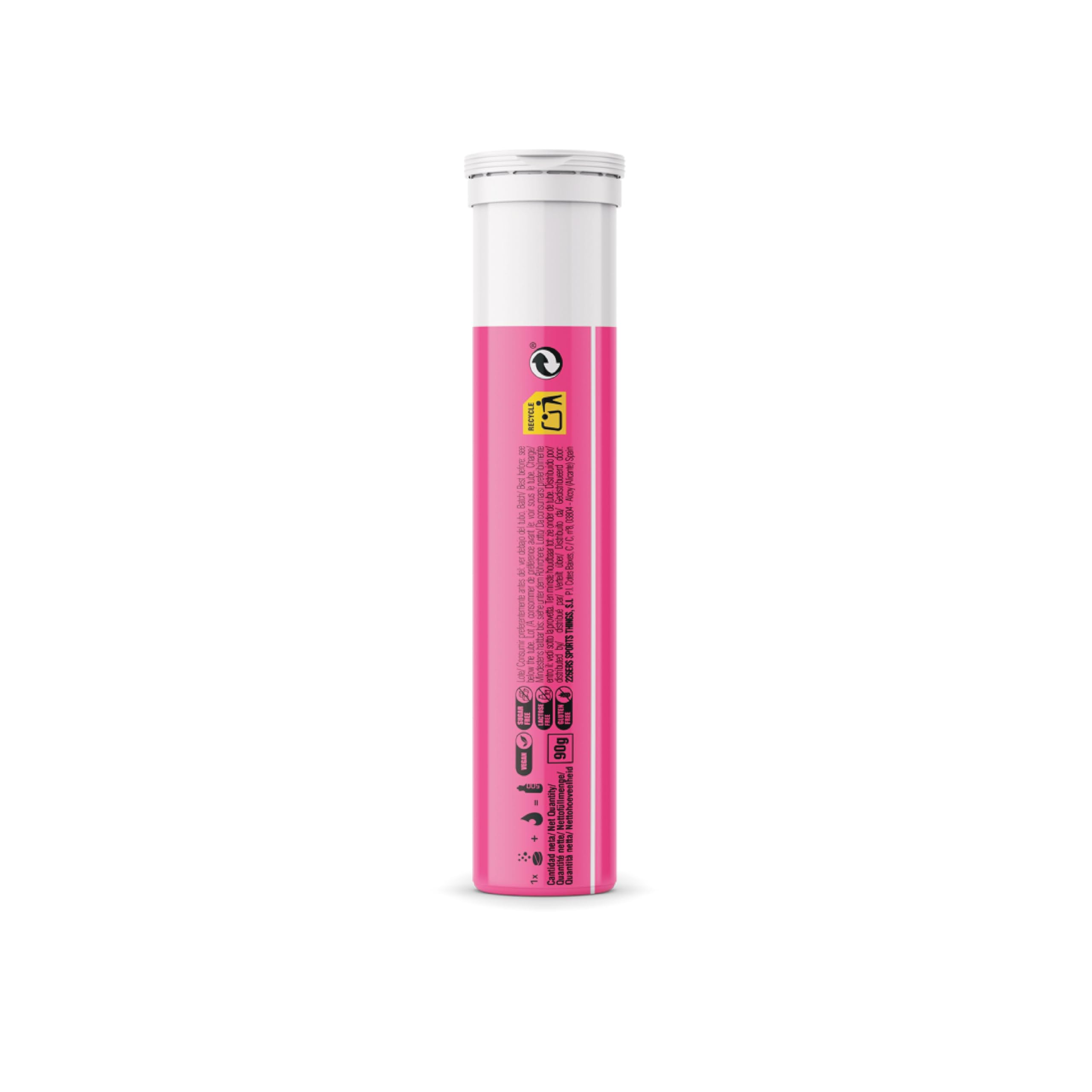 226ERS Hydrazero Effervescent, Compresse Effervescenti per il Reintegro degli Elettroliti, Adatte ai Vegani, senza Glutine, senza Calorie, Fragola, 20 Compresse