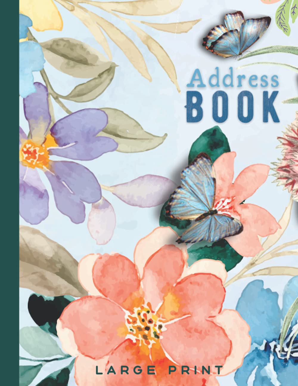 Address Book Large Print: Large Telephone Address Book for Seniors & Women - Record Birthday, Address Journal, Alphabetical Tab Addresses . (Address Books)