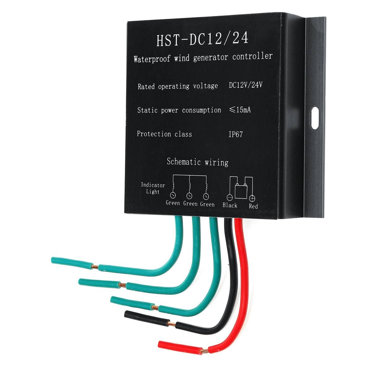 Contrôleur de Charge MPPT 12000W Wind Turbine, régulateur 12V 24V 48V pour générateur d'éoliennes