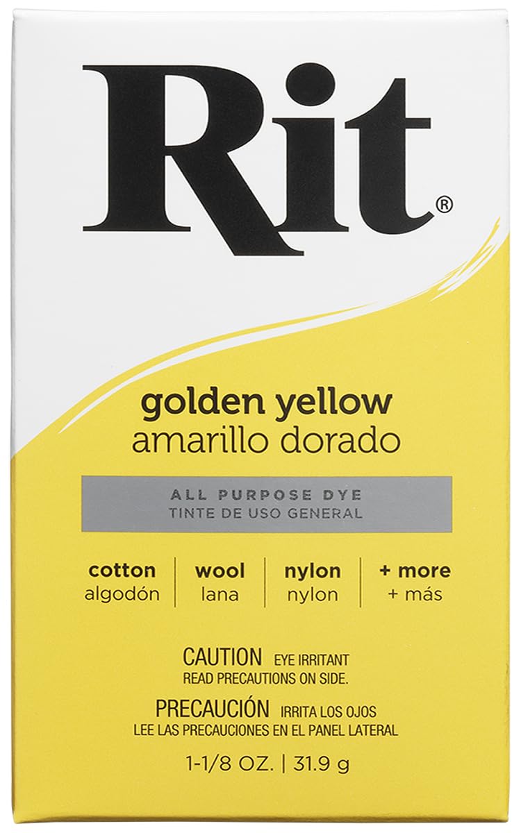 Rit Powder Dye Golden Yellow 31.9g