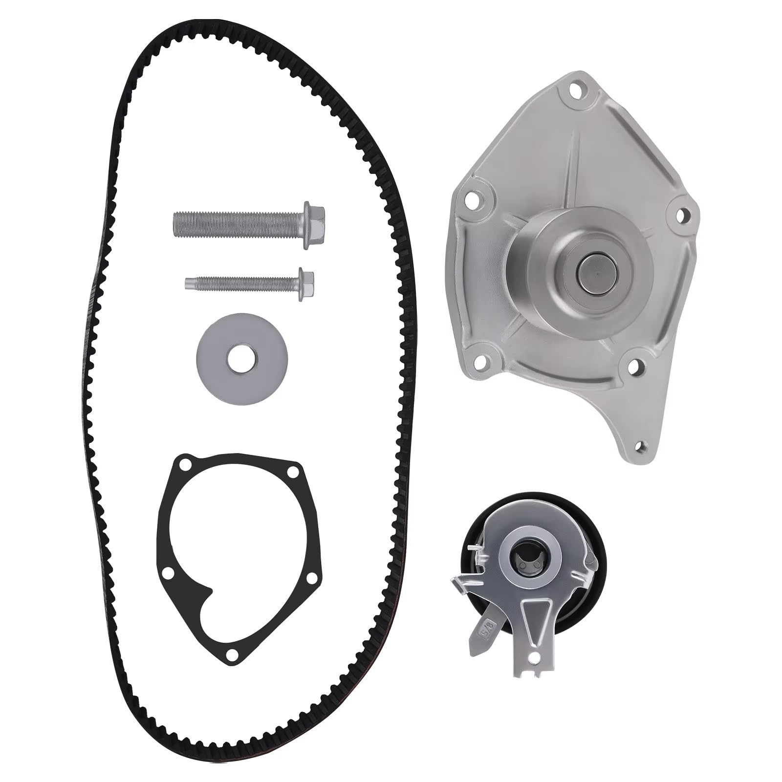 Cinghia di distribuzione per Nissan Juke 2010-2019, Micra 2016-2025, Note 2013-2016. Kit di Sostituzione Cinghia di distribuzione e Pompa dell'Acqua.