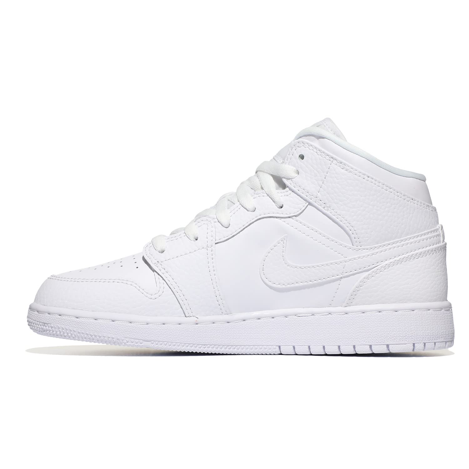 Nike Air Jordan 1 Mid (GS) Chaussure de Piste d'athltismeGarçon
