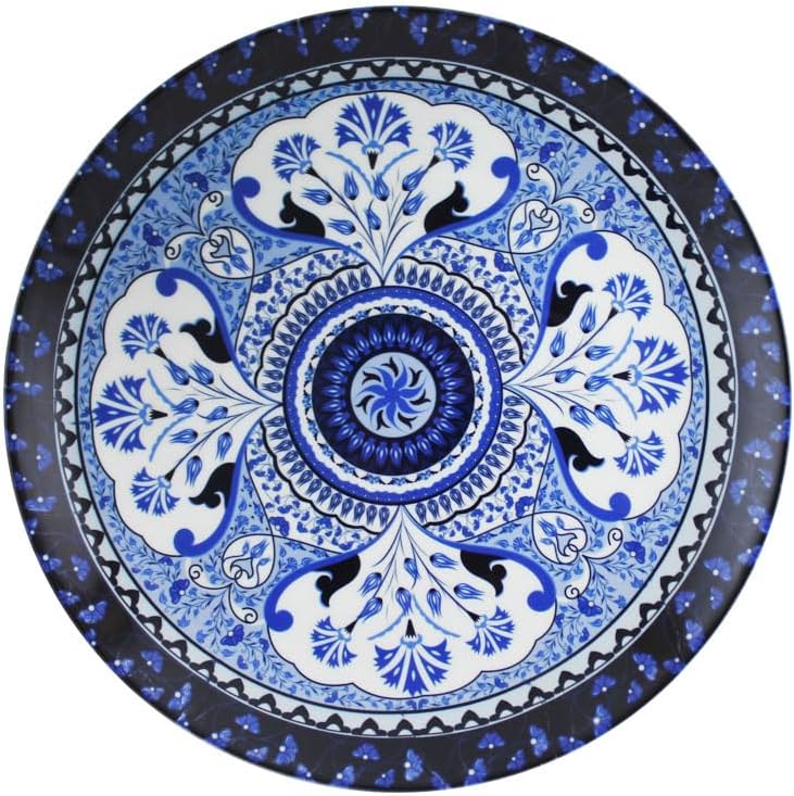 KOLOROBIA Bone China Decorative Plate (Multi)