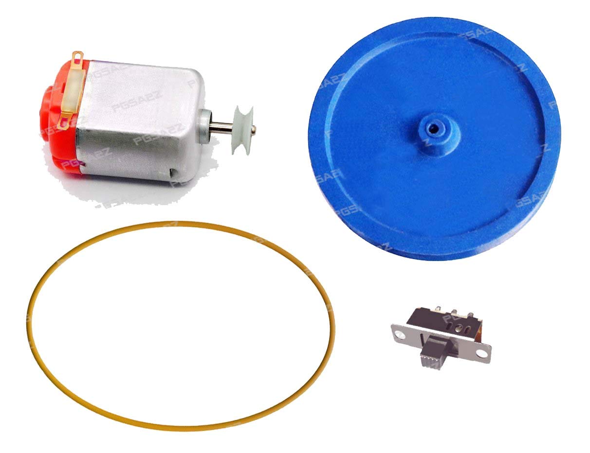 pulley dc motor