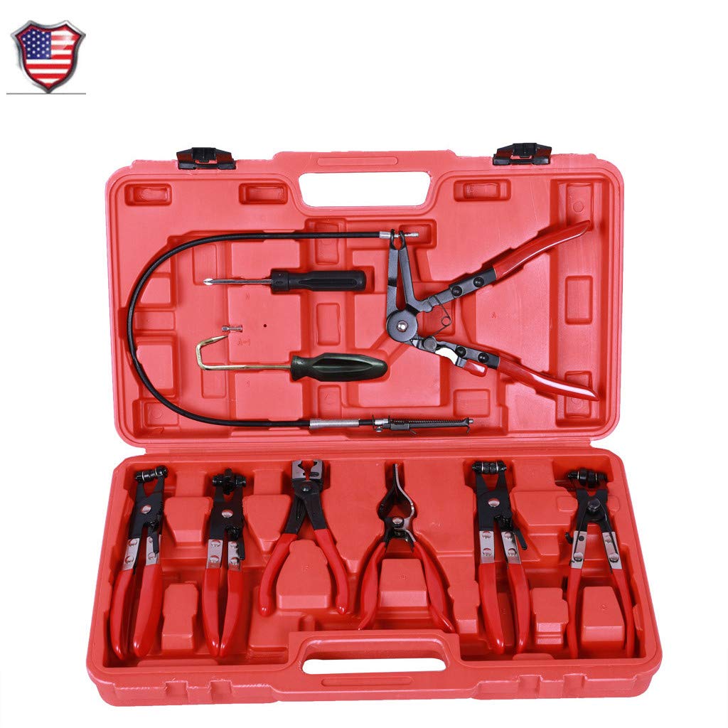 Buy Water Hose Removal Pliers Remover Tool Kit,KIOLPO,9PC Hose Clamp
