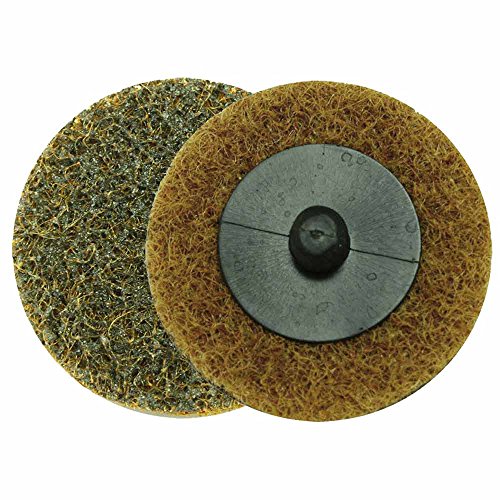 Superior Pads and Abrasives SD2C 2 inch Roll-on and Roll–Off Style Surface Conditioning Sanding Disc (Tan Coarse Grit)