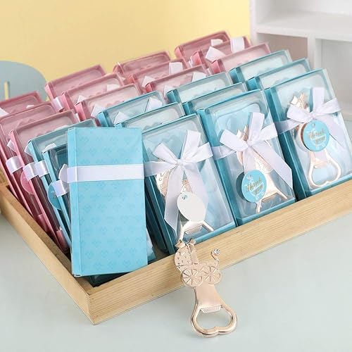 Vista 64 de Abridores de biberones para recuerdos de baby shower, paquete de 24 abridores de botellas, regalos de devolución de baby shower para invitados