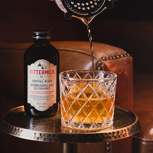 Miniatura 8 de Bittermilk N 1 Bourbon Barrel Aged Old Fashioned Mezcla para Cocktail 250 ml
