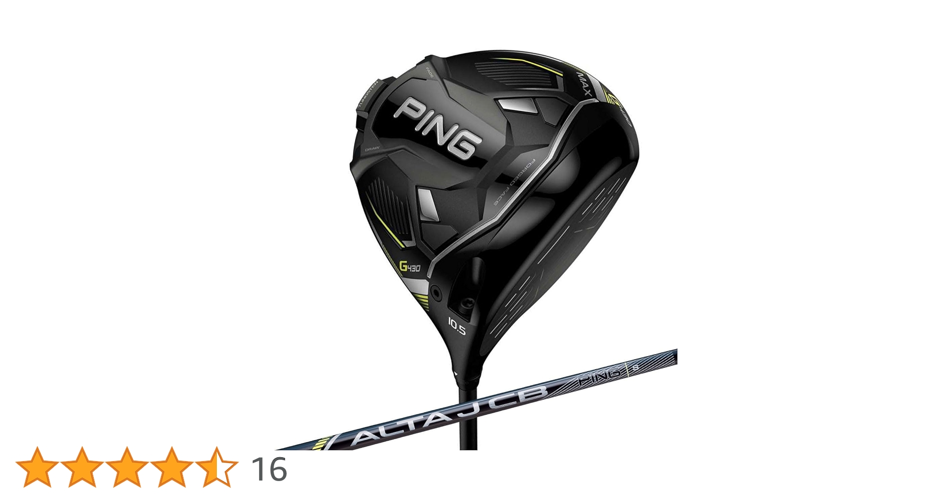 Amazon.co.jp: PING(ピン) G430 MAX ドライバー ALTA J CB BLACK Amazon.co.jp: PING(ピン) G430 MAX ドライバー ALTA J CB BLACK