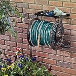 AMES 2398110 NeverLeak Decorative Wall Mount Hose Reel, Brown - Image 2