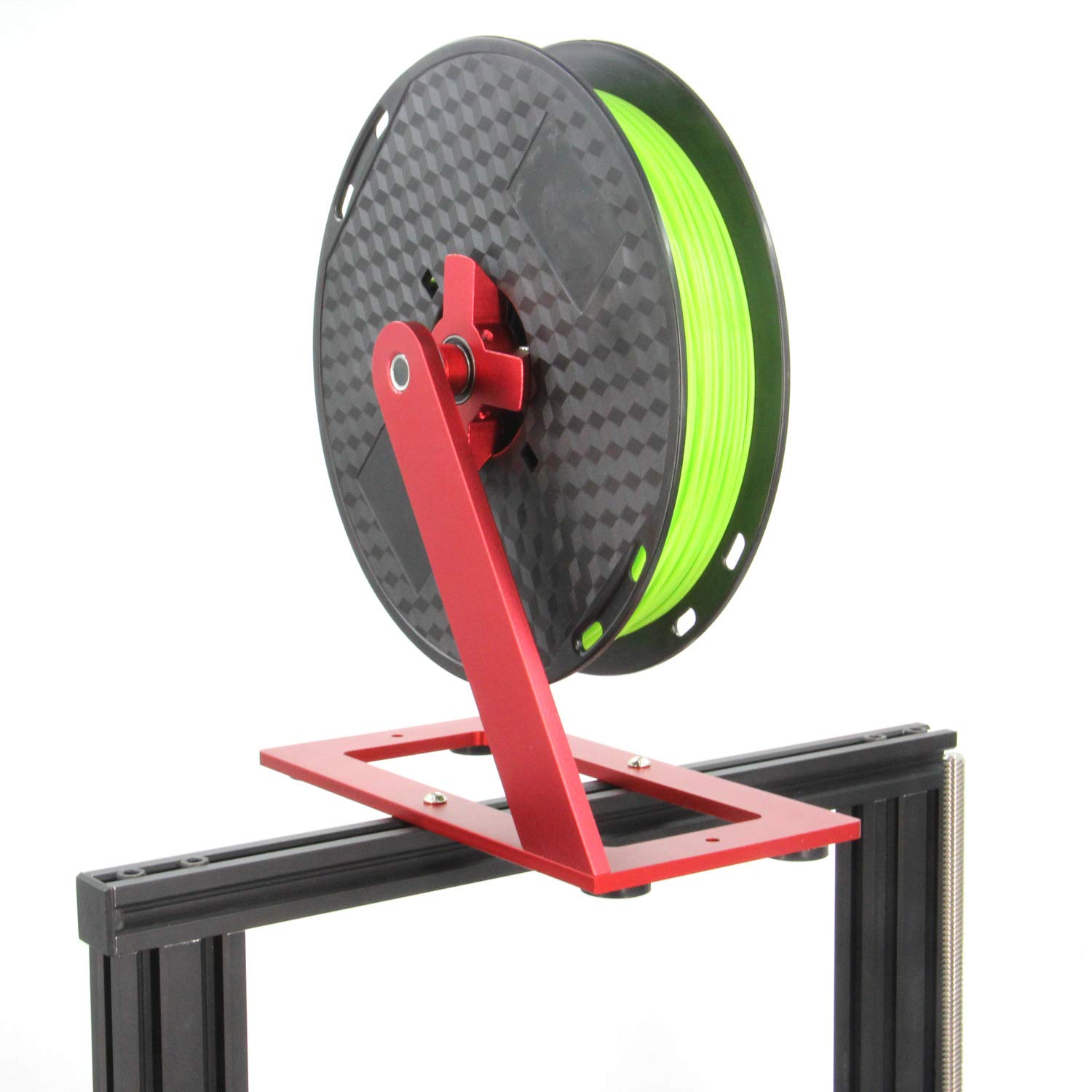 Uchwyt filamentu do drukarki 3D z podstawą do koncentrycznej szpuli filament uchwyt do stojaka do PLA/ABS/nylonu/drewna/TPU/innego materiału do drukowania 3D (koncentryczna szpula z podstawą)