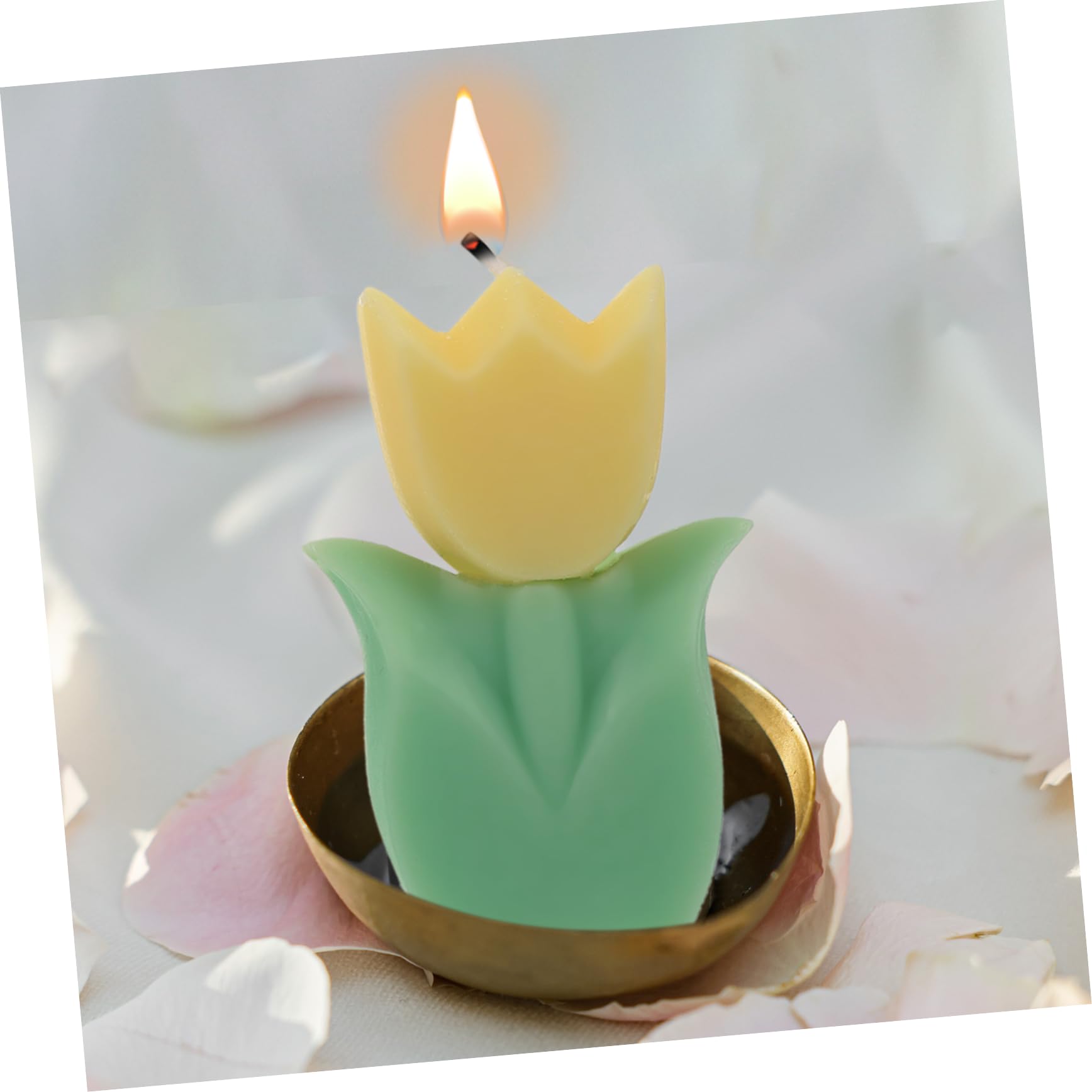 3 Sätze Tulpenkerze Dekorativ Duftend Aromatherapie Kerzen Formen Lavendel Gefälscht Teelicht Duftkerze Einzigartige Kerze Szene-layout-kerze Mini-kerzen Paraffin 3 Stück * 3