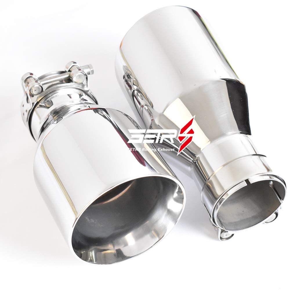 Embout D'échappement Coudé Embout échappement Universel Acier