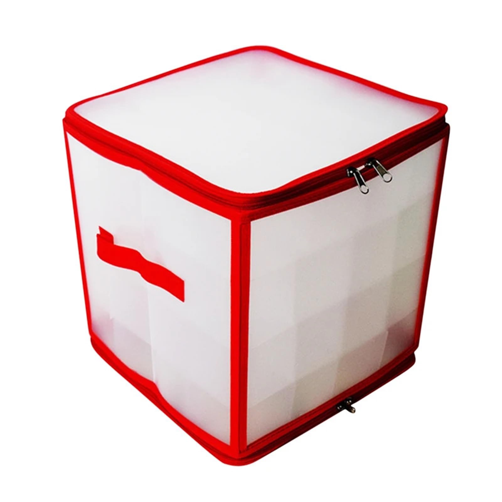 Organizer FüR Weihnachtsschmuck 64 Grid Weihnachtskugel Lagerung Sortierung Aufbewahrungsbox mit Deckel Weihnachten Weihnachtsbaum Dekoration Kugel Dekor Kugeln Aufbewahrungsbox FüR Weihnachten