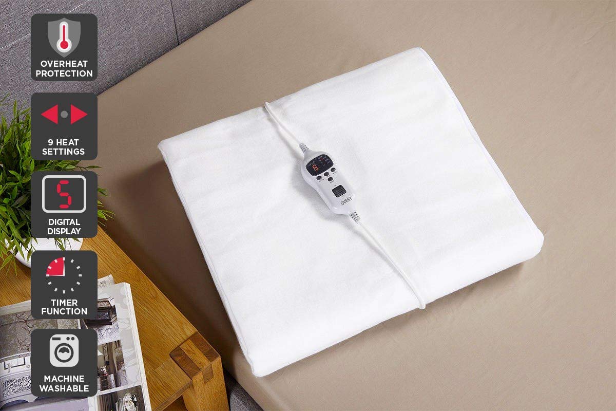 Ovela Fitted Electric Blanket (Single): Home: Amazon.com.au