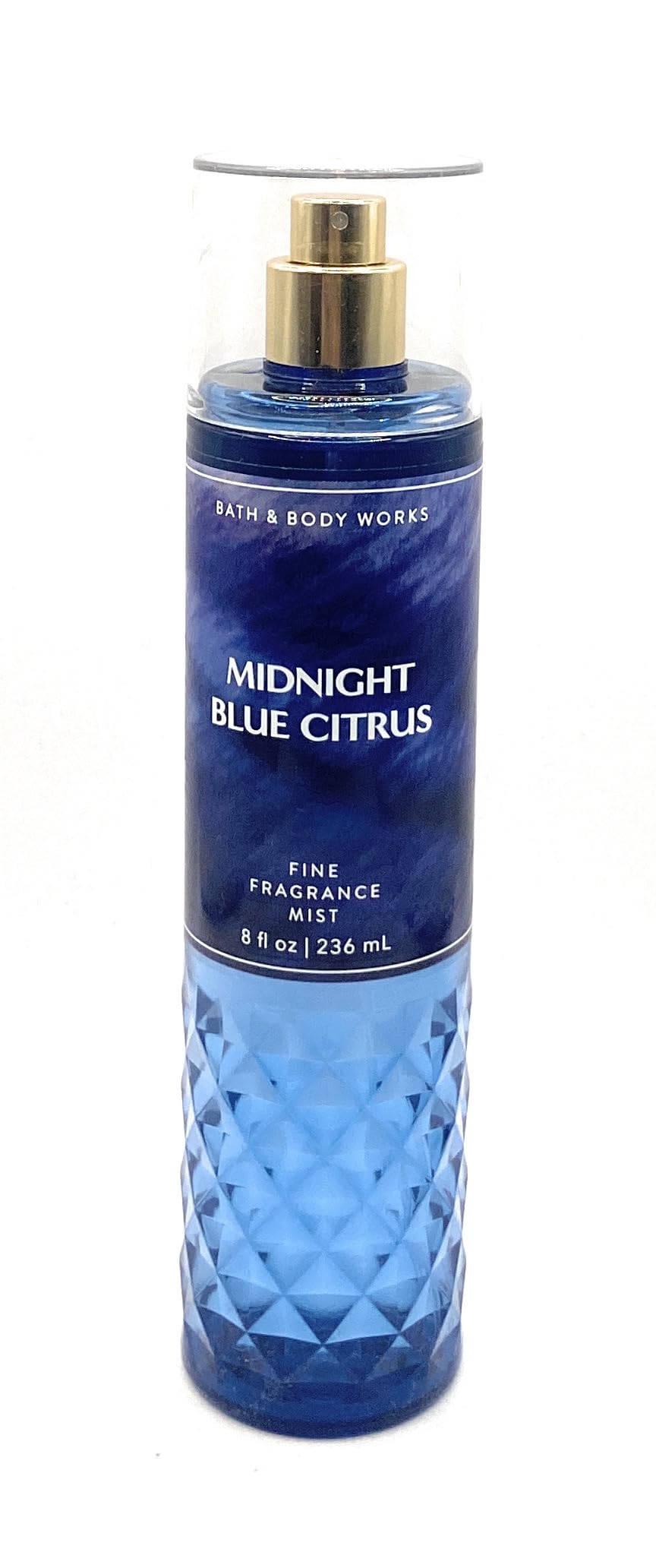 Bath and Body Works Midnight Blue Citrus Fine Fragrance Mist 8 Fluid Ounce Body Spray