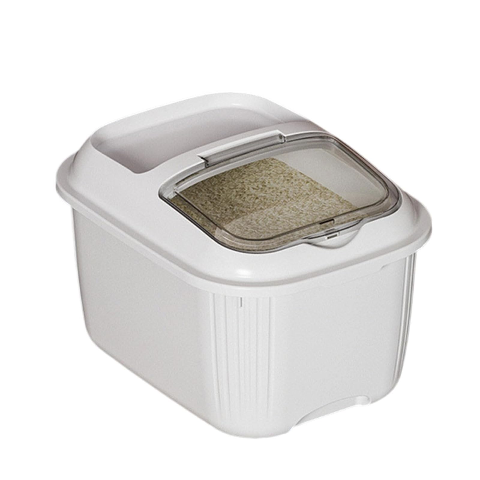 APGLSXY Multi Purpose Dry Food Anti Design Visible Contents Window for Rice Cereal Rice Box Easy to Clean