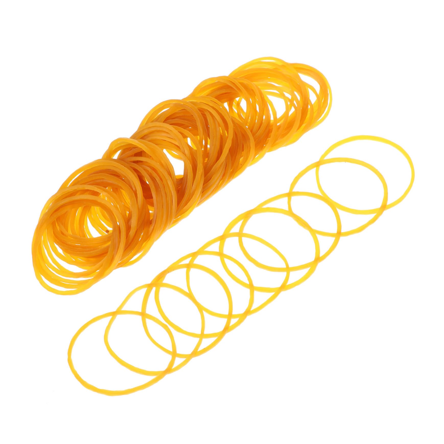 Angoily 4000 Pezzi Elastici Spessi e Resistenti in Gomma Giallo Bande Elastiche per e Impieghi Gravosi Elastici Riutilizzabili per Organizzazione Documenti e