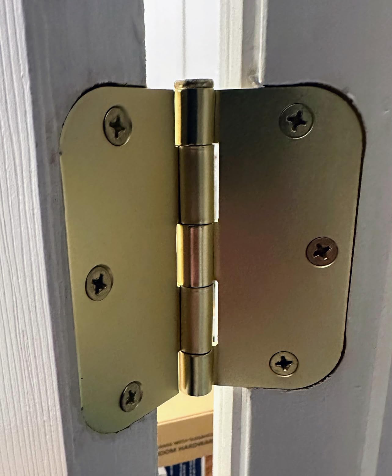 3.5" Door Hinges, 5/8" Radius photo review