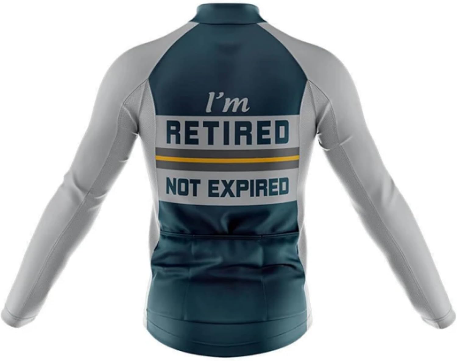 Cycling Jersey Men Long Sleeve Thermal Fleece Bike Jersey Bike Jacket Biking Shirts Full Zip with Pockets Bicycle Clothes