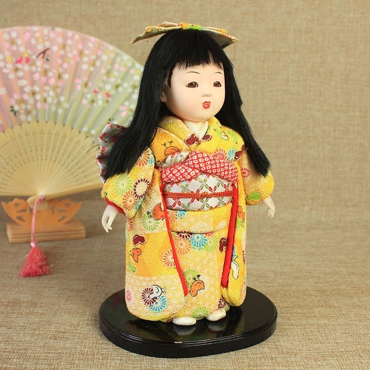 Amazon.co.jp: 日本人形芸者魂渡し同型人形市松人形装飾品プレゼント
