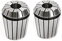 Vista 1 de 2 piezas de 1/2" ER32 Pinzas de resorte de precisión para torno CNC y fresado (Diámetro del agujero: 1/2")