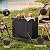 ATMELT Outdoor Storage Box,38 Gallon Resin Deck Box,Waterproof & UV Resistant Lockable Package Delivery Bin,Toy Cabinet for Indoor & Outdoor