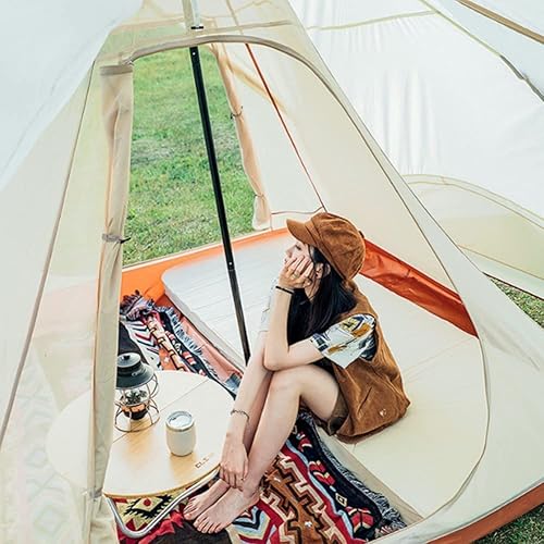 Miniatura 3 de Tienda de campaña familiar grande impermeable de doble capa pirámide Tipi tienda de campaña para camping yurta mongol tienda de campaña para picnic