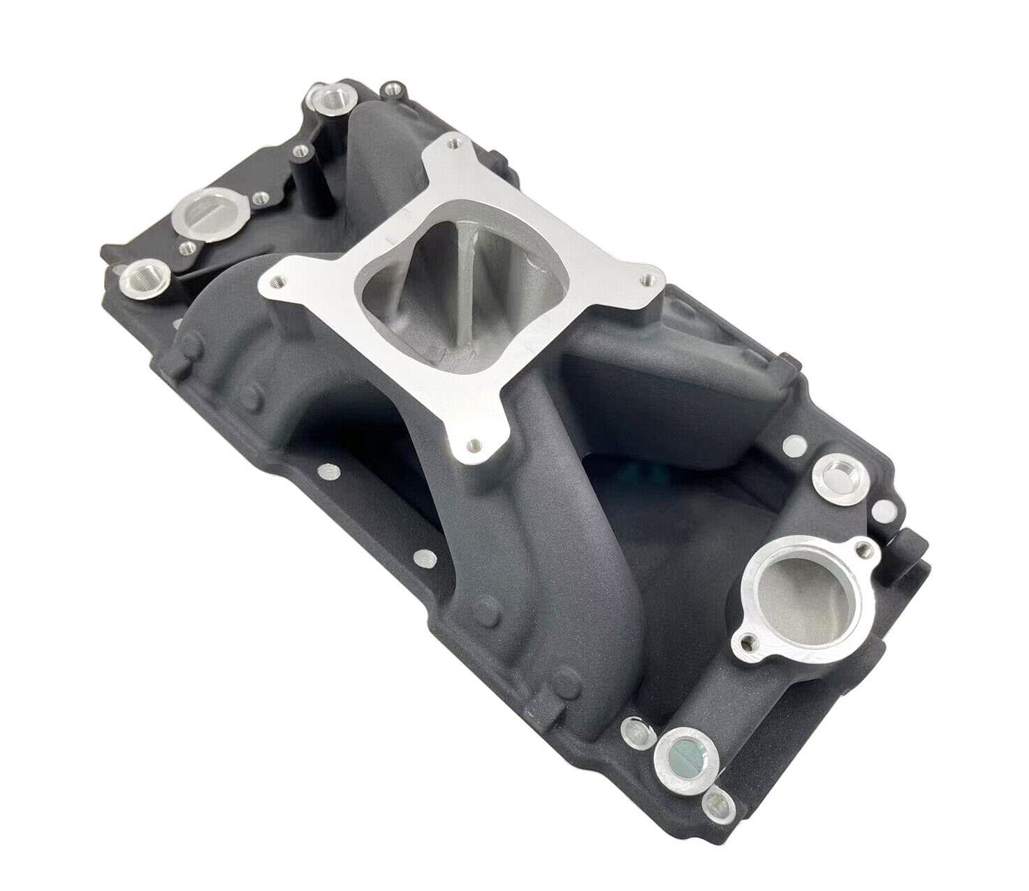Speedmaster Intake Manifold Hi-Rise Black Chevy 396-454 1970 - View #8