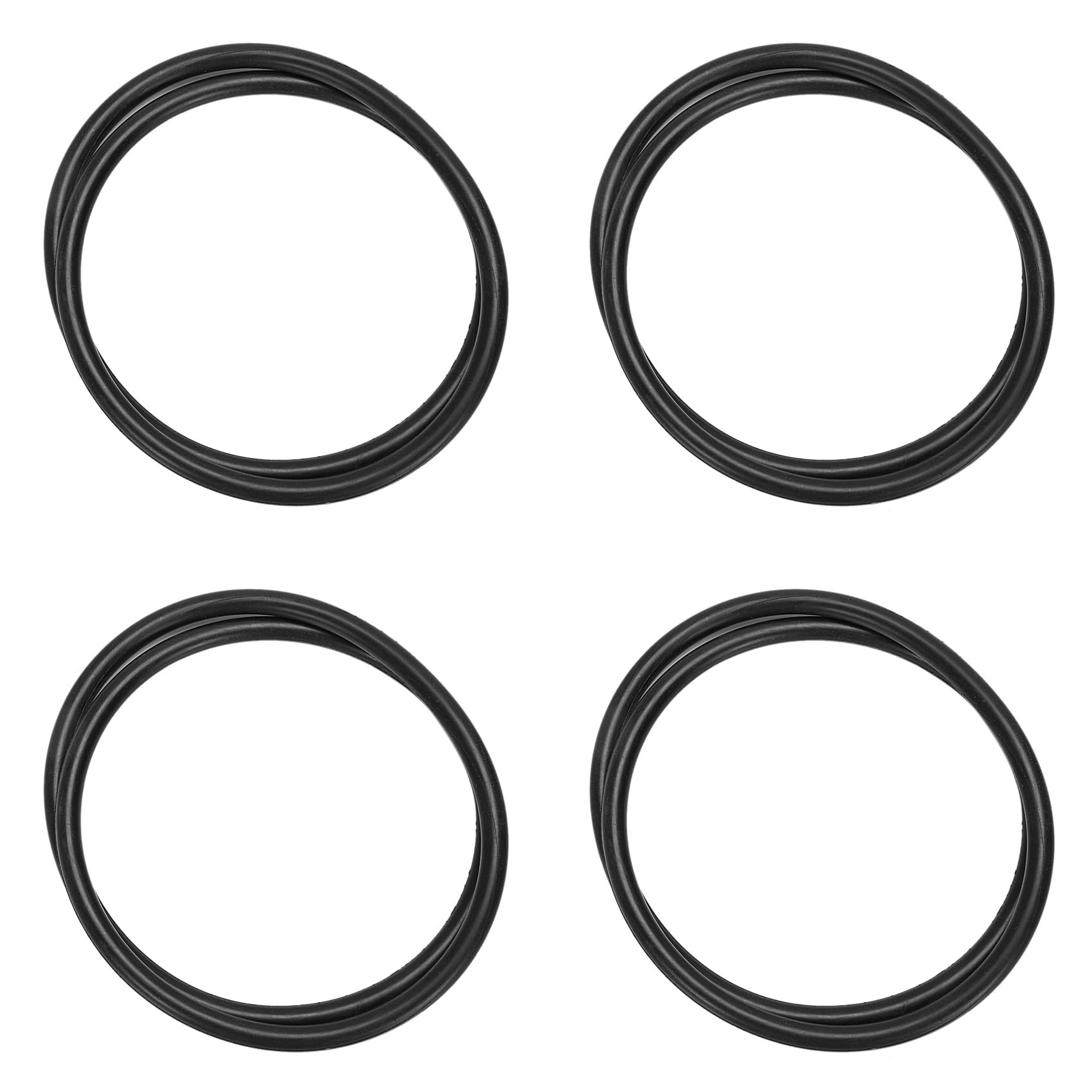 4X Flexible Nitrile Rubber O Ring NBR Seal Grommets 160 mm x 170 mm x 5 mm
