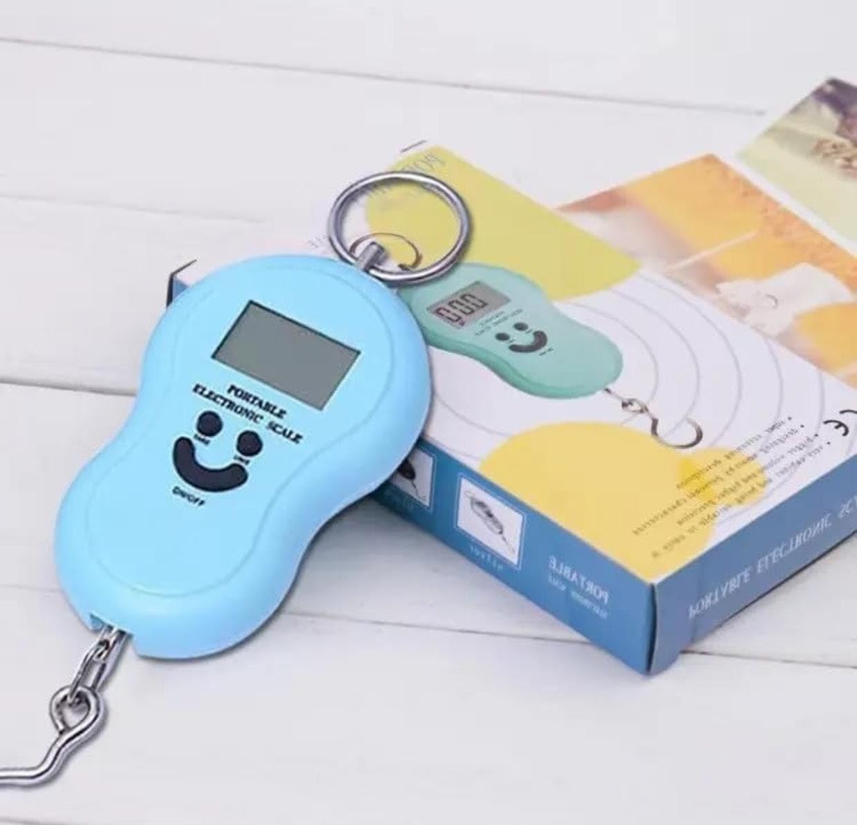 Digital Kitchen Scale for Food Weighing, LCD Display, High Precision Electronic Measuring, White, 10kg/1g Accuracy, with Tare Function (luggage scale)-image-31