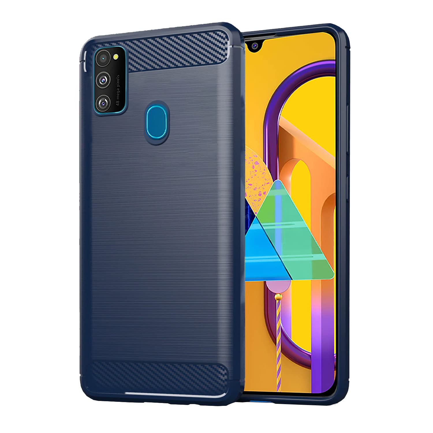 Pikkme Samsung Galaxy M30s / M21 / M21 2021 Back Cover |Hybrid Shock Proof | Matte Soft Silicon Flexible | Back Case for Samsung Galaxy M30s / M21 / M21 2021 (Blue) (B0BY58K16M) Amazon Price History, Amazon Price Tracker
