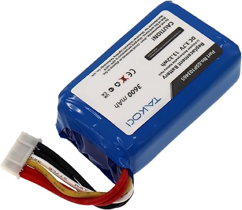 Miniatura 2 de GSP103465 - Batería de repuesto para altavoz Bluetooth inalámbrico JBL Link 10 de 3600 mAh