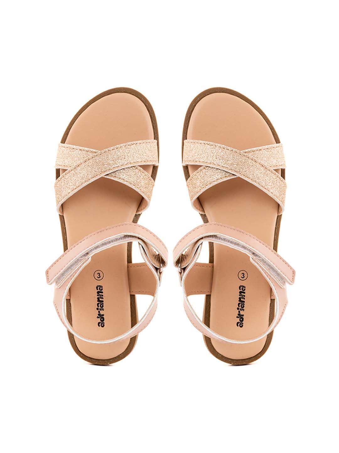Khadims Adrianna Pink Flat Sandal for Girls - 4.5-12 yrs (6490125) (B0D3TQLZCM) Amazon Price History, Amazon Price Tracker