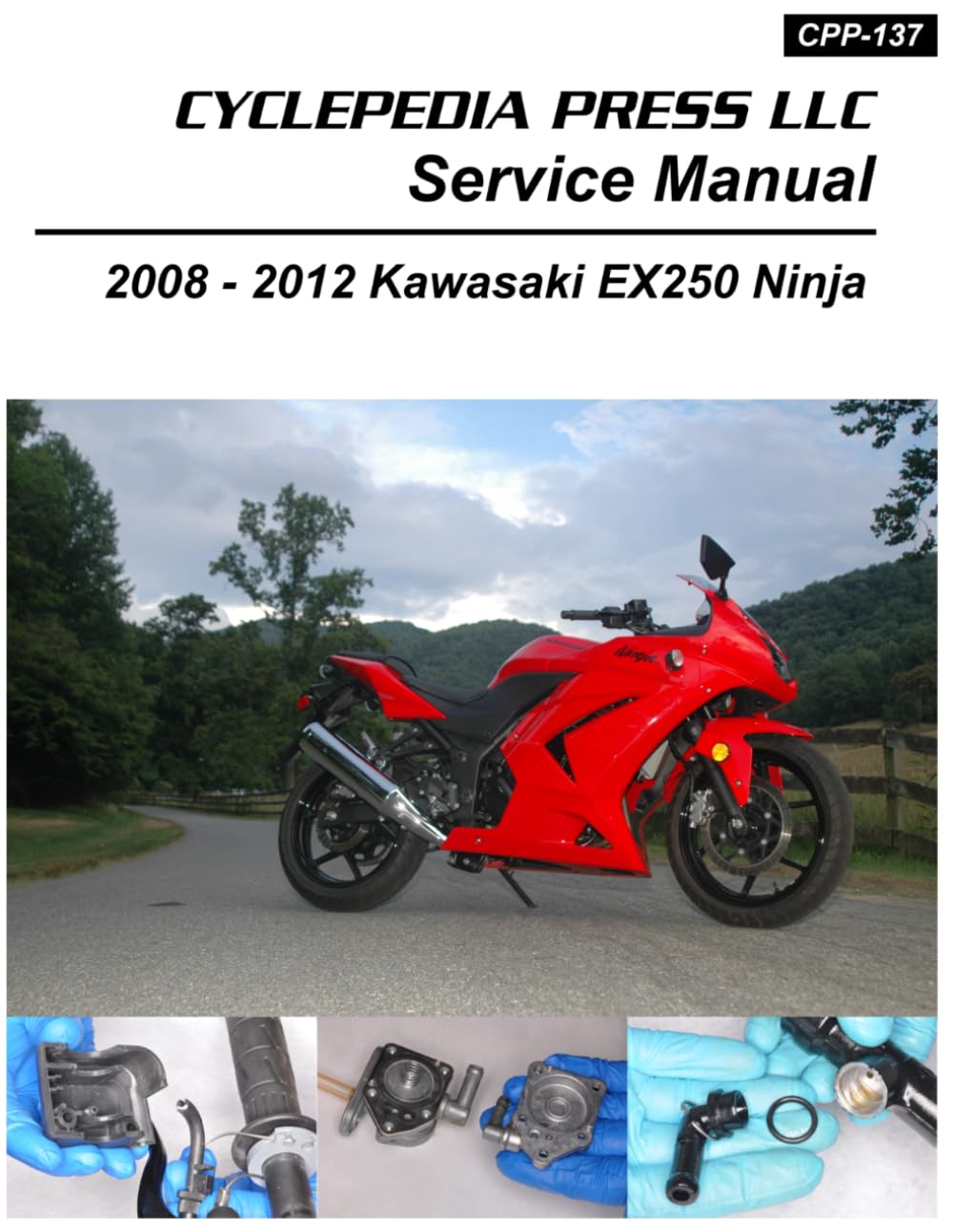 2008-2012 Kawasaki Ninja 250R Cyclepedia Printed Motorcycle