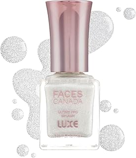 FACES CANADA Ultime Pro Splash Luxe Nail Enamel - Glitter Girl (L42), 12ml | Glossy Finish | Quick Drying | Long Lasting | High Shine | Chip Defiant | Even-Finish | Vegan | Non-Toxic | Ethanol-Free-picture-34