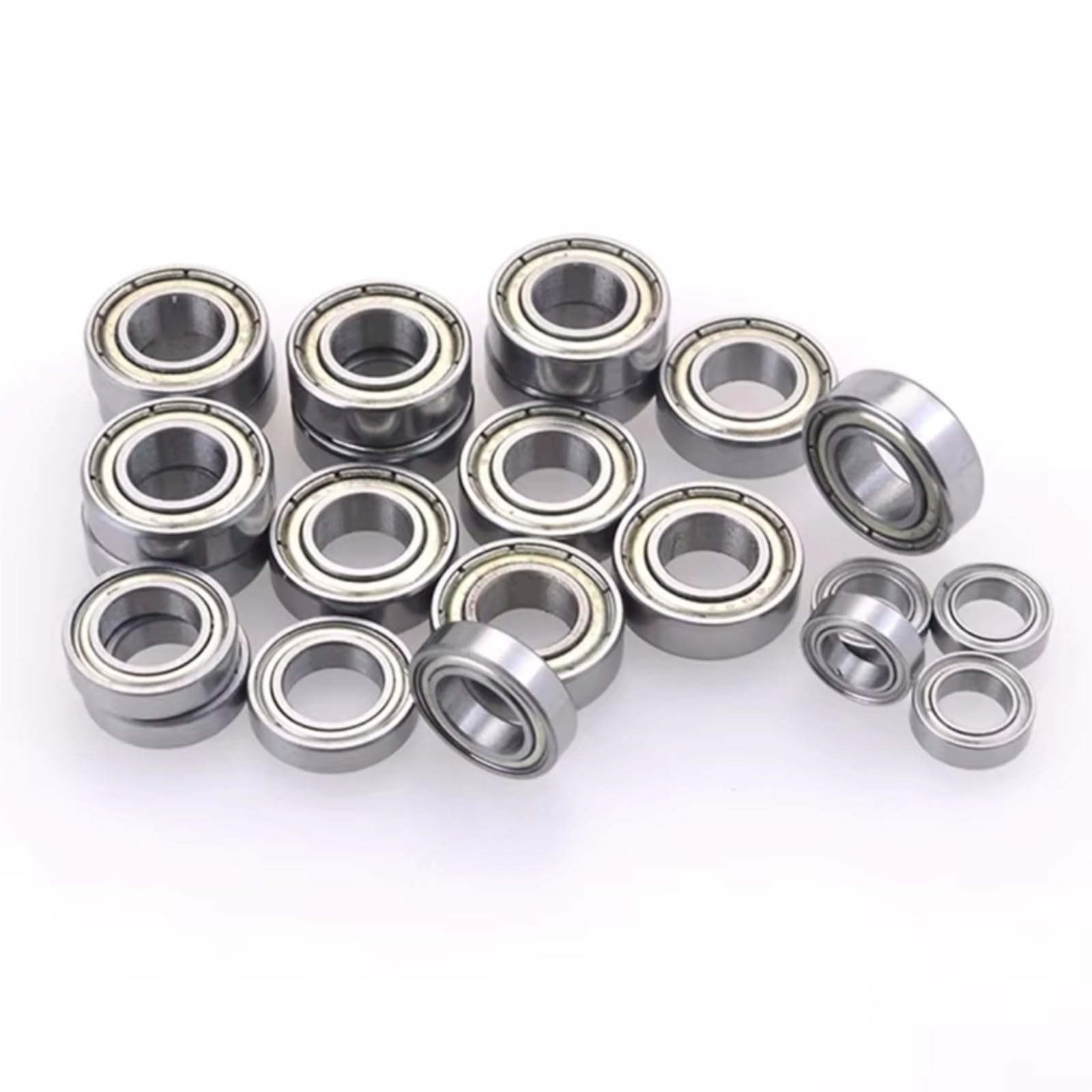 Rodamientos Auto RC para ZD For Racing 08423 08425 08426 08427 9020 9072 9116 9203 1/8 8109 14 Piezas De Rodamientos De Bolas De Acero Metálico para Coche RC