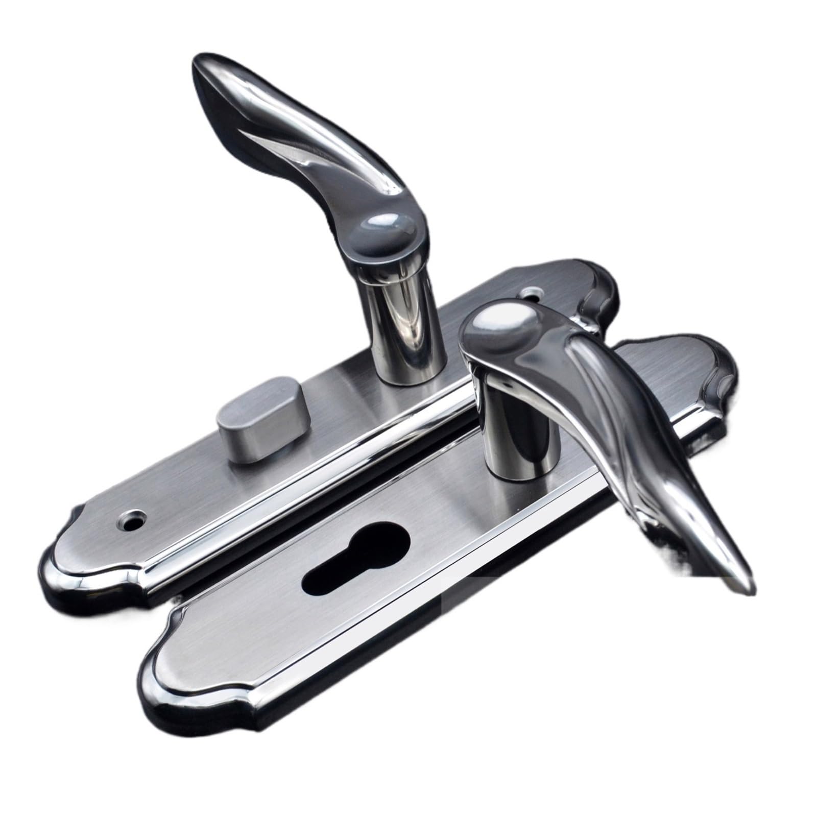 Kfvmvtdw One Color 304 Stainless Steel Lever Door Lock For Hotel Silent