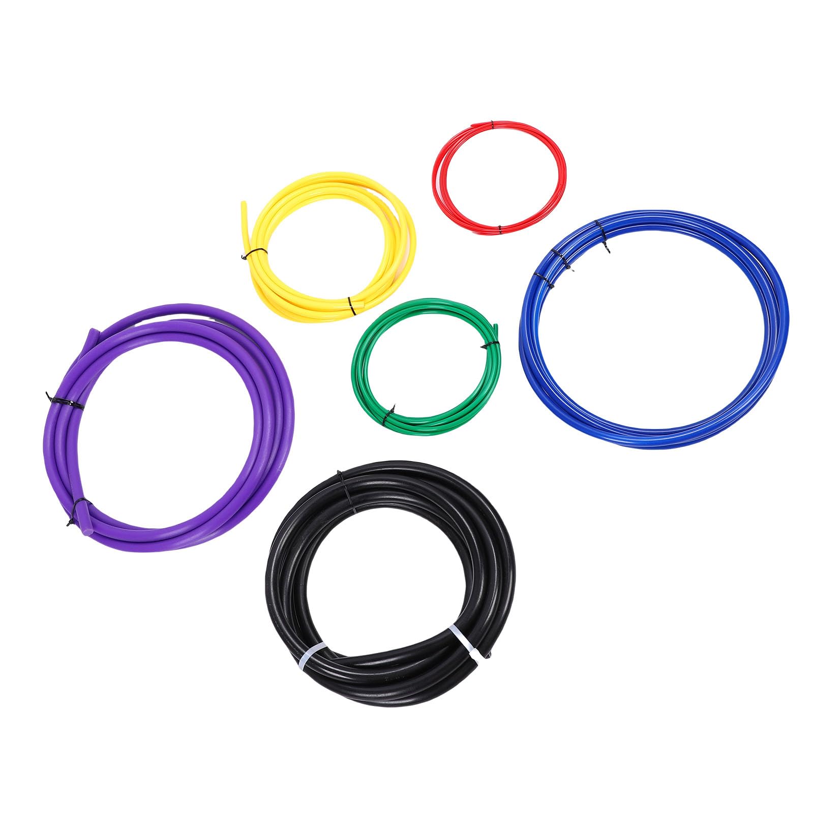 Kit di Strisce Piegatubi in Rame per la Riparazione del Condizionatore d'Aria, Ripristino Efficiente dei Tubi, Strisce in Plastica PE di Diverse Dimensioni per Professionisti HVAC, 6
