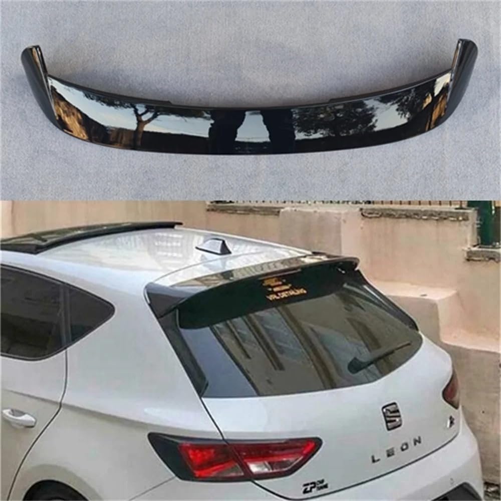 [GOOD SPOILER] Alerón Trasero para Seat León MK3 (2012-2020) (Negro Brillante)