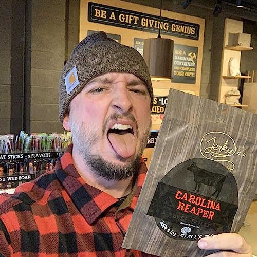 Jerky S Carolina Reaper Beef Jerky, Hottest Jerky In The World thumb #2