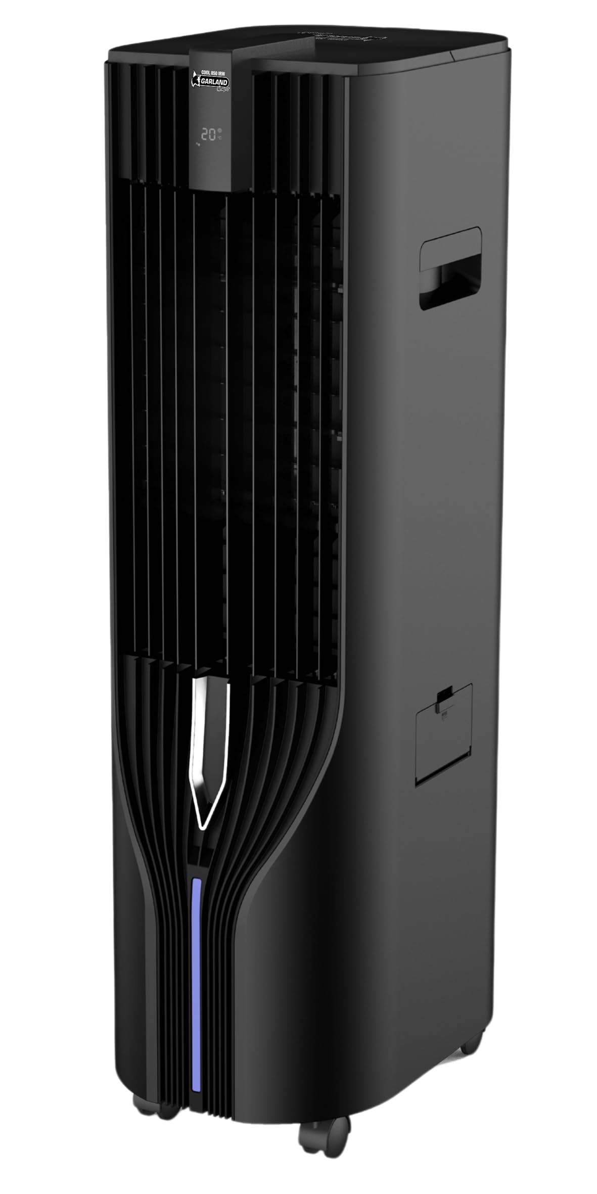 GARLAND COOL 850 Climatizador Evaporativo Portátil | 70W, Depósito 17L, 800 m³/h, Silencioso, Bajo Consumo, con Batería