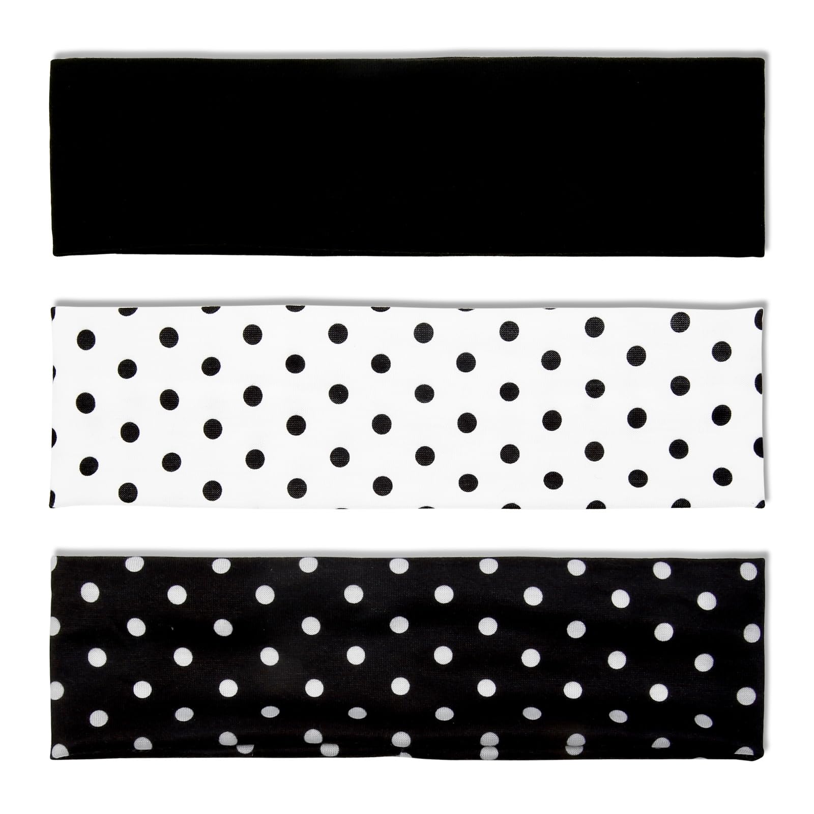 TERSE Polka Dot Headbands for Women Trendy Head Bands for Womens Hair Womens Fashion Headband Vintage Hair Accessories