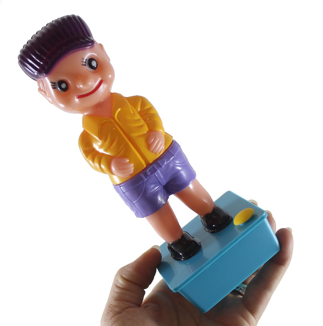 1 Wee Boy - Funny Peeing Boy Squirt Gun - Pull Down Shorts to Pee - Fun Gag Gift - Hibachi Kitchen Gadget Toy (1 Random Color Boy)