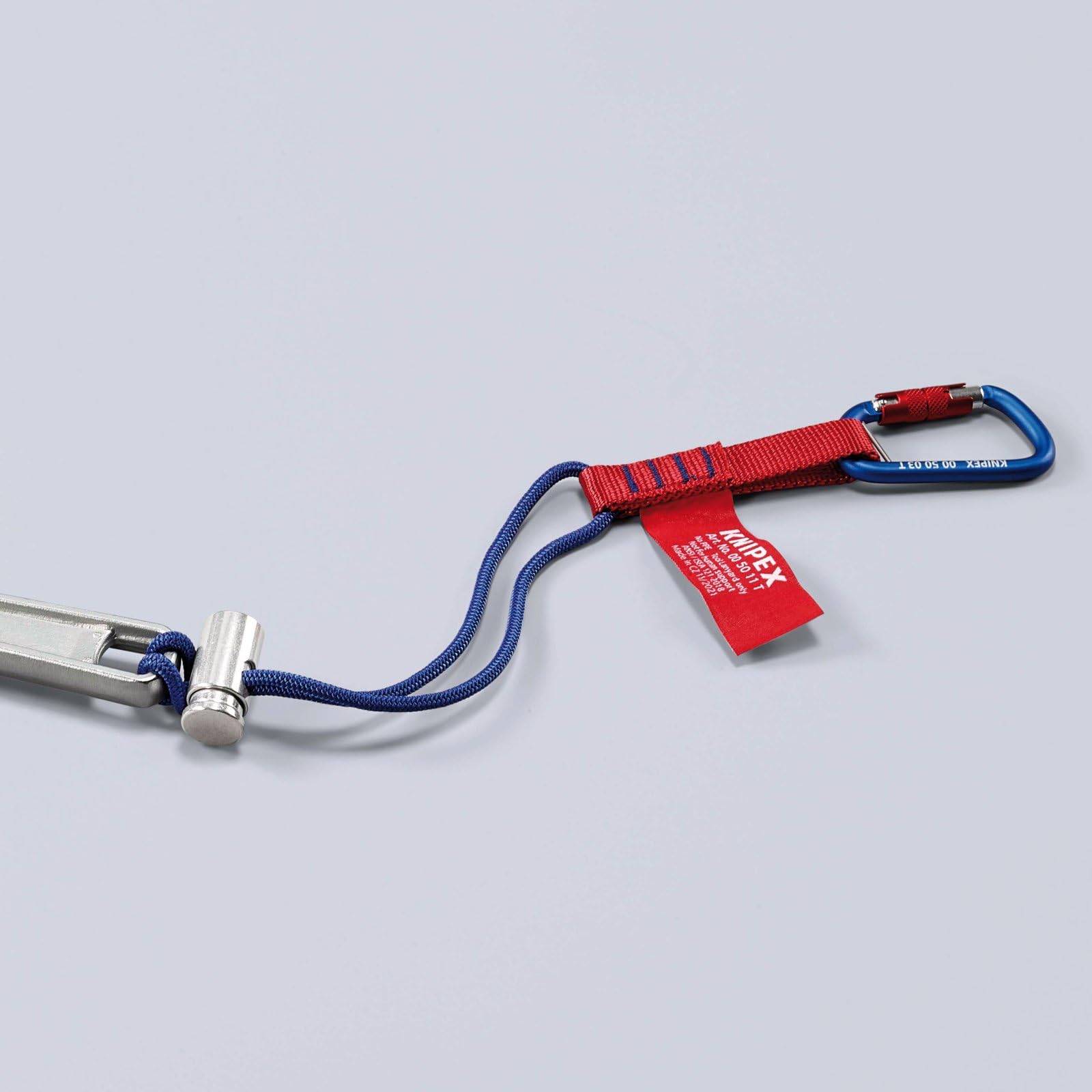 KNIPEX 00 50 13 T BK Correas adaptadoras con mosquetón fijo
