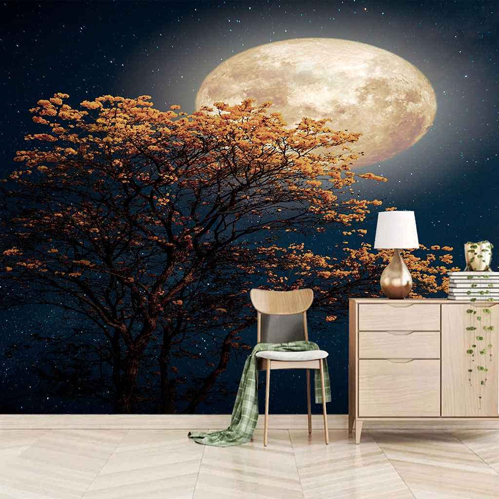 Peintures murales 150x105 cm effet canevas pour chambre et salon