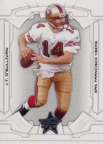 2008 Leaf Rookies and Stars #82 J.T. O'Sullivan NM-MT San Francisco 49ers Official NFL Football Trading Card