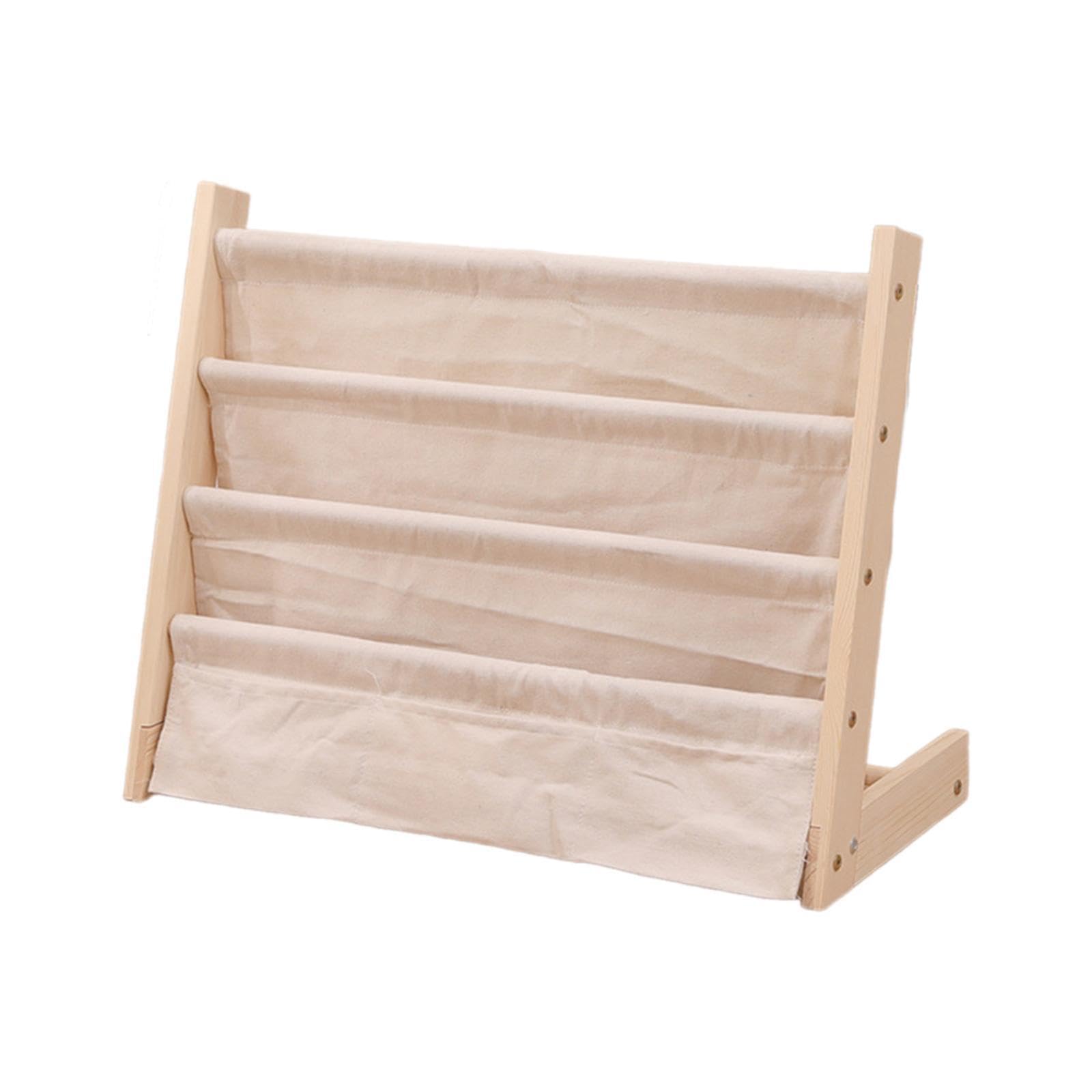Estantería de Libros para bebés, estantería de, 60x30x50CM | niños, Para madera de gran capacidad, mantiene el orden, fomenta compartir la alegría de la lectura de libros para niños,